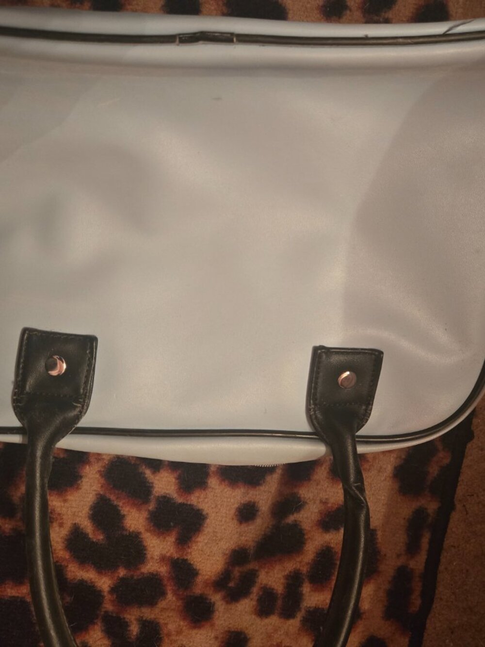 Sourpuss Mary Had a Lamb bowler bag, light blue - Picture 3 of 3